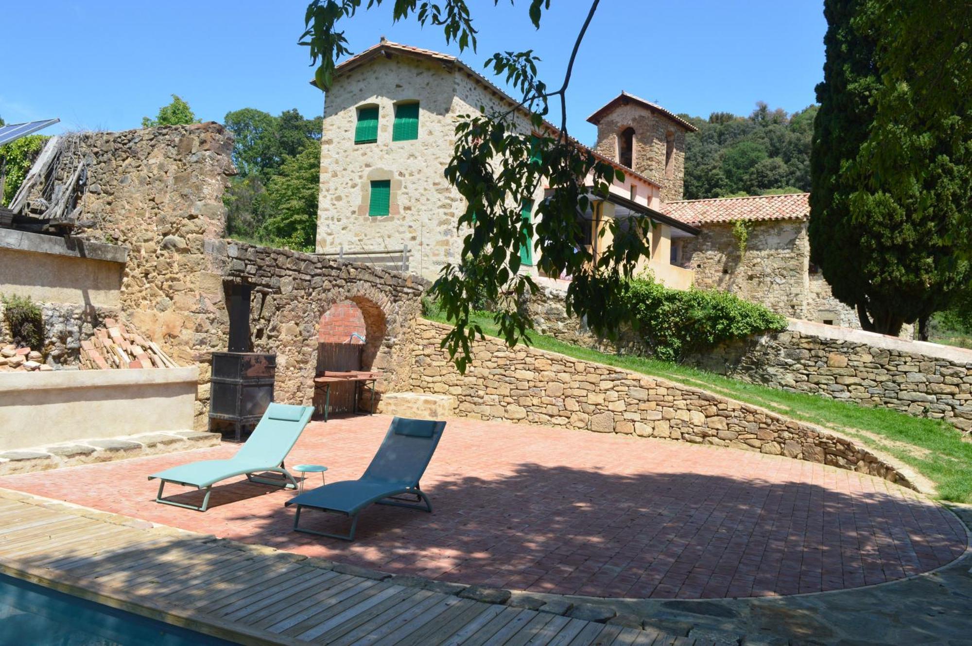 Rectoria De Castellar Villa La Vall de Bianya Exterior photo